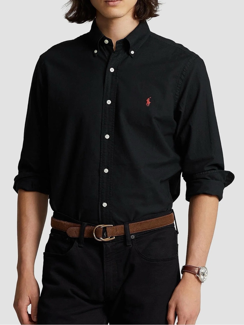 XXL Polo Ralph Lauren Classic Fit Garment Dyed Cotton Button-Up Shirt
